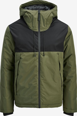 JACK & JONES Between-season jacket 'JCOUNION' in Green: front
