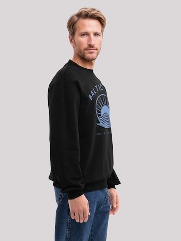 Sweat-shirt 'Baltic Sea Knut und Jan' F4NT4STIC en noir