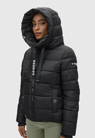Veste d’hiver 'Amayaa-1' MARIKOO en noir : devant
