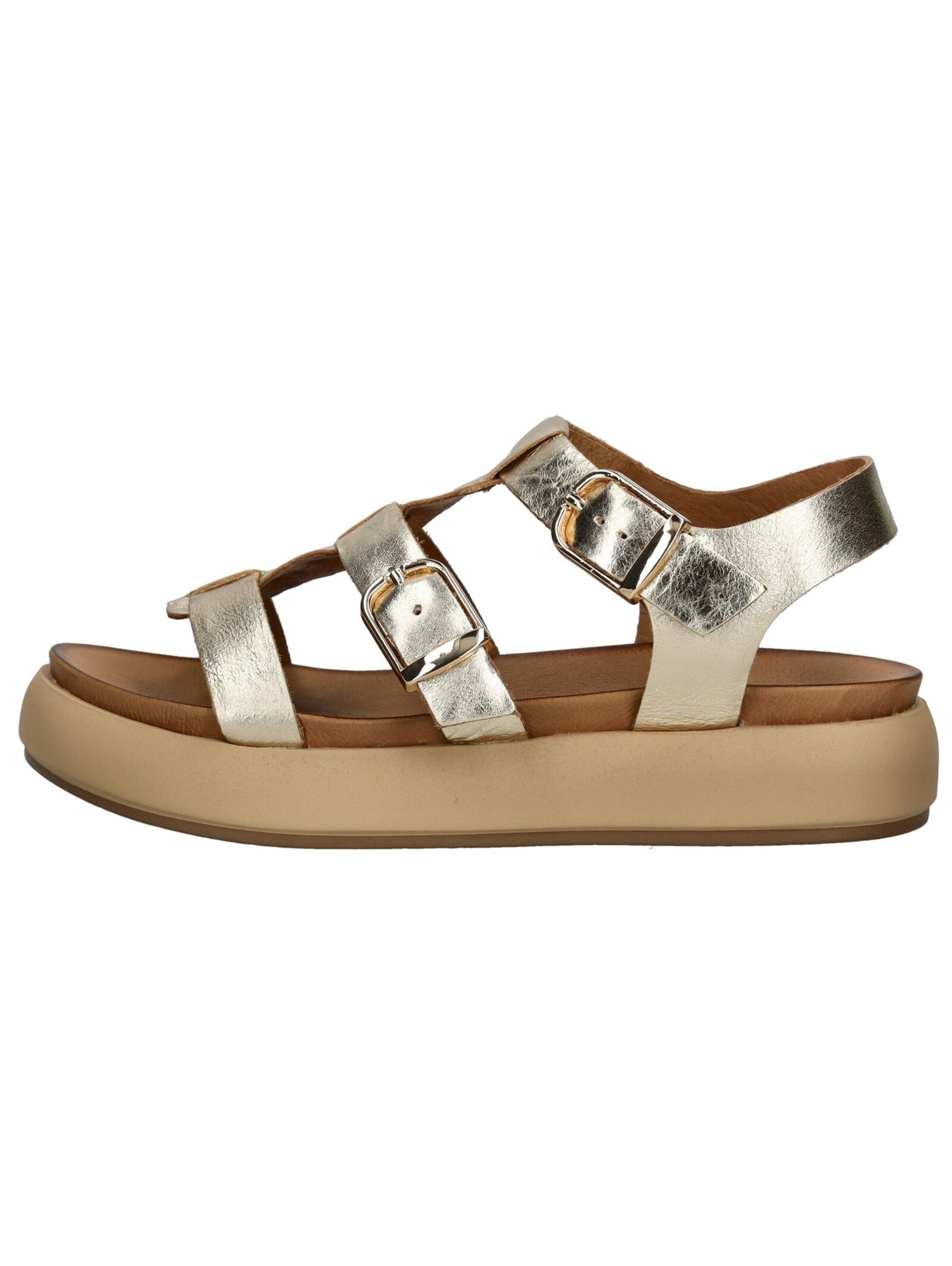 INUOVO Strap sandal in Gold