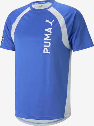 PUMA Functioneel shirt in Blauw: voorkant