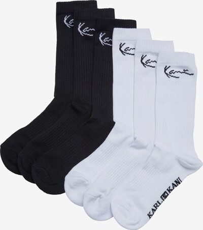 Karl Kani Socken in schwarz / weiß, Produktansicht