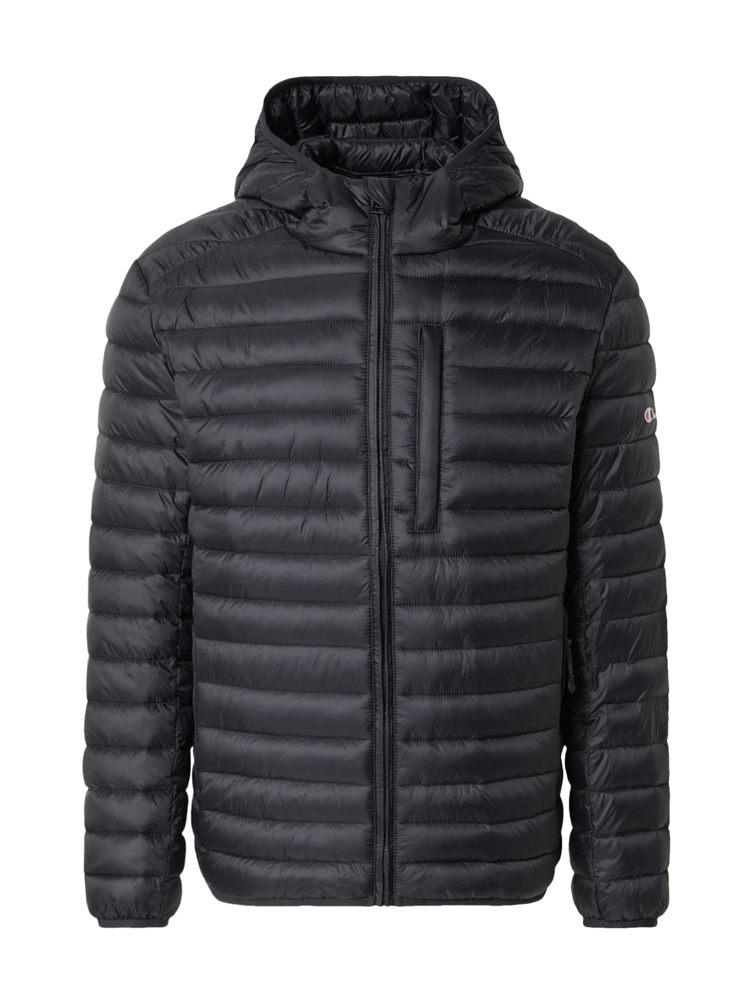 Champion Authentic Athletic Apparel Overgangsjakke i sort: forside