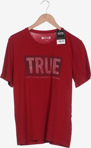 MUSTANG T-Shirt M in Rot: predná strana
