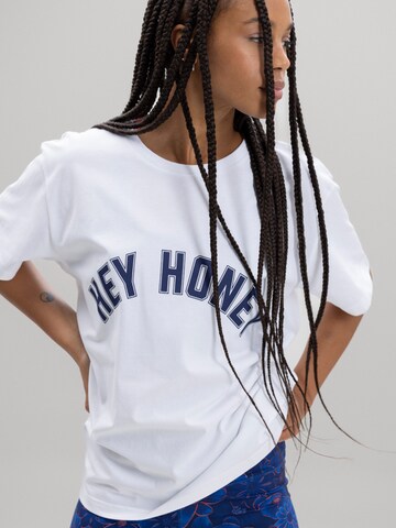 Hey Honey - Camiseta 'T-Shirts Cotton' en blanco