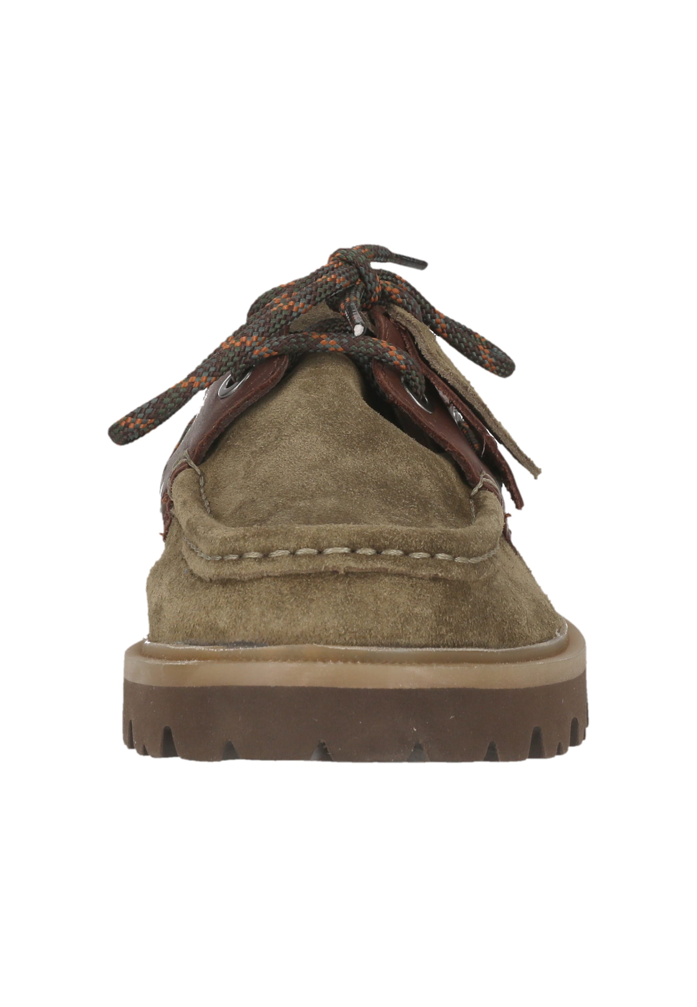 CLARKS Schnürschuhe 'Cleyhill Boat' in Grau