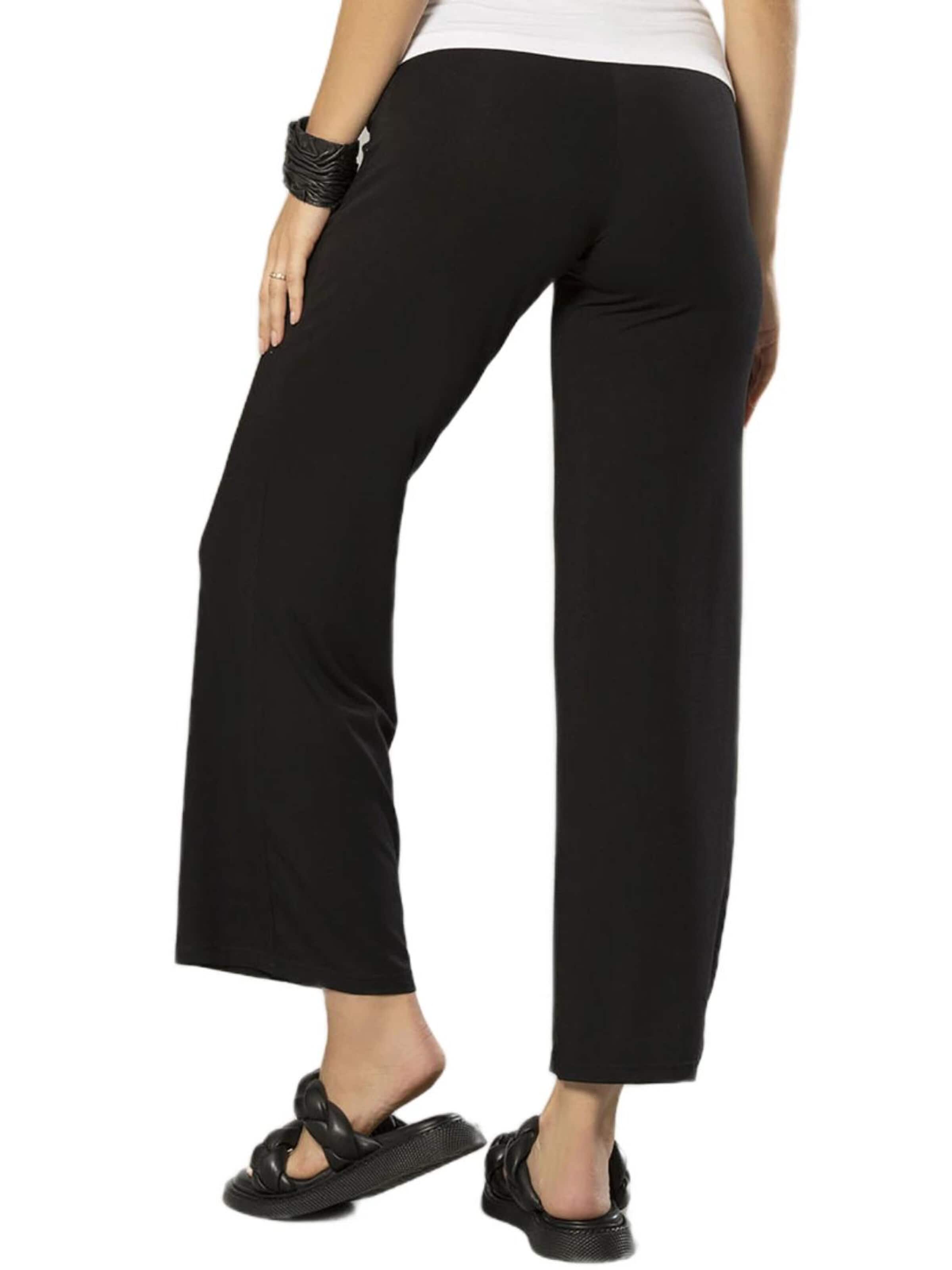 Loosefit Pantalon Erdem en noir