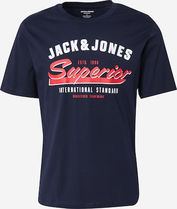 JACK & JONES T-Shirt in Blau: Vorderseite