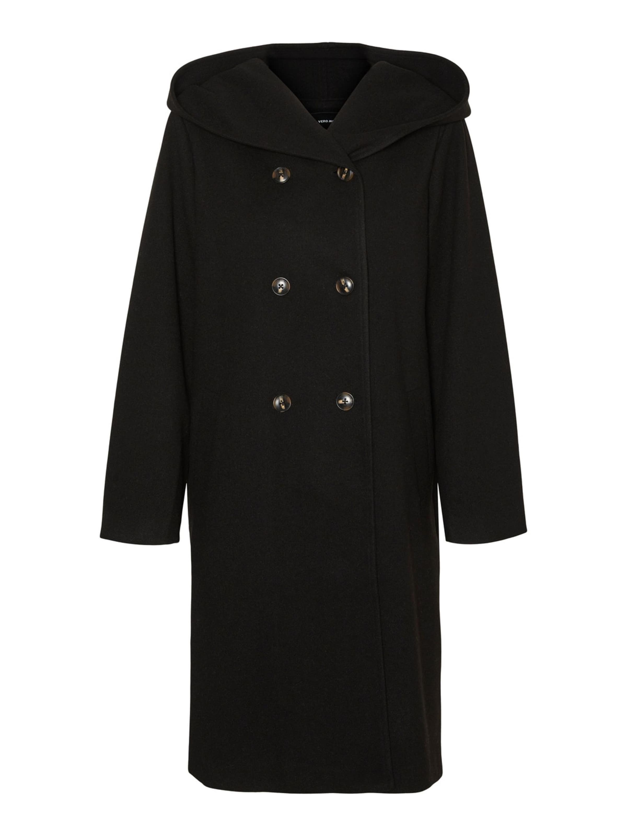 VERO MODA Übergangsmantel in schwarz, Produktansicht