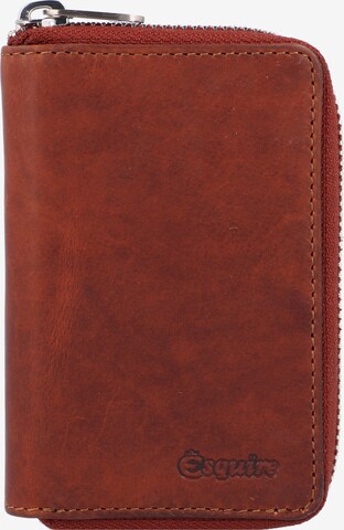 Esquire Wallet 'Oslo Dallas' in Brown: front