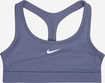 NIKE Спортивное белье 'Swoosh' в Синий: спереди