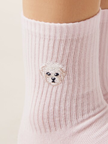 CALZEDONIA Socken 'Dog' in Pink