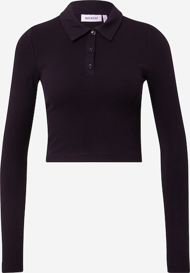 Tricou 'Erin' WEEKDAY pe negru, Vizualizare produs