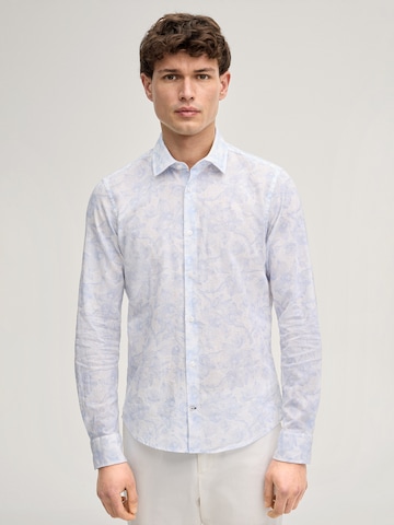 Coupe slim Chemise 'Pit' JOOP! en blanc : devant