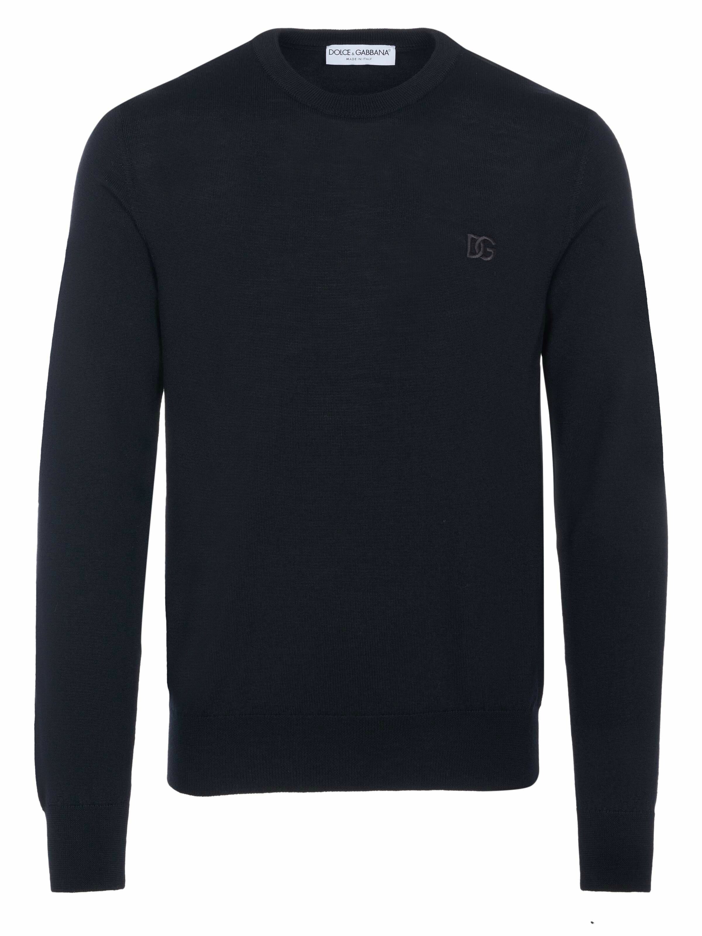 DOLCE & GABBANA Pullover in Blau: Vorderseite