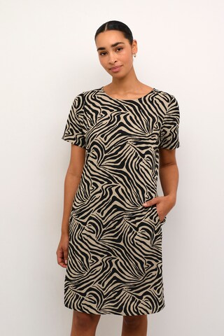 Robe 'Milia' Kaffe en beige : devant