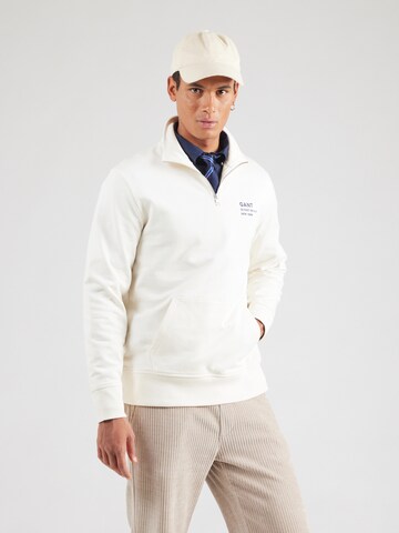 GANT Sweatshirt in Beige: Vorderseite