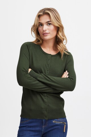 Cardigan Fransa en vert : devant