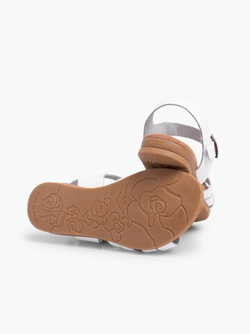 Sandales Pisamonas en blanc