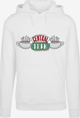 F4NT4STIC Sweatshirt 'Friends Central Perk Sketch' in Weiß: Vorderseite