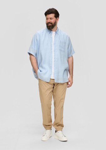 s.Oliver Slim Fit Hemd in Blau