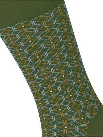 BURLINGTON Socken 'Tie'‌‌‌‌‌‌‌ in Grün