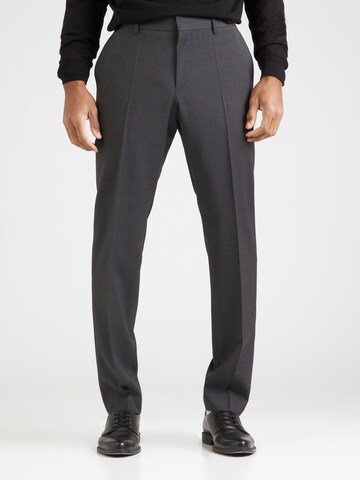 regular Pantaloni con piega frontale 'Genius' di BOSS in grigio: frontale