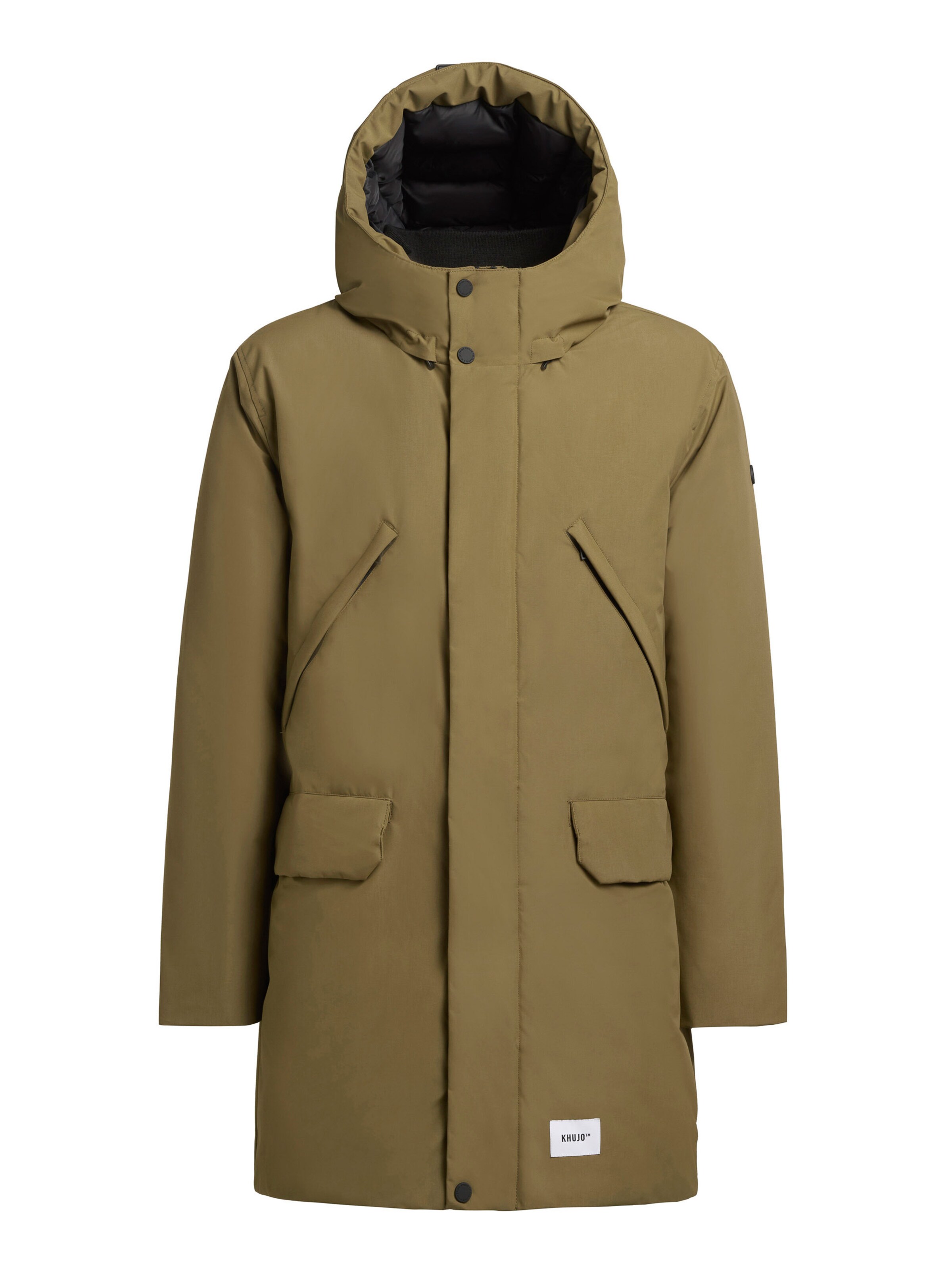 khujo Parka zimowa 'Figaro' w kolorze zielony: przód