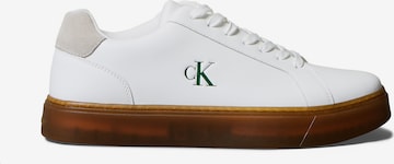 Calvin Klein Jeans Низкие кроссовки 'Classic' в Белый: спереди