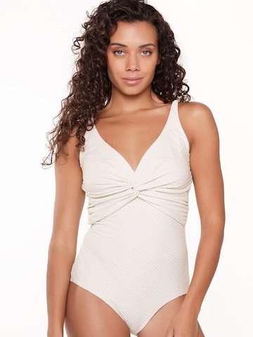 Triangle Maillot de bain LingaDore en blanc : devant