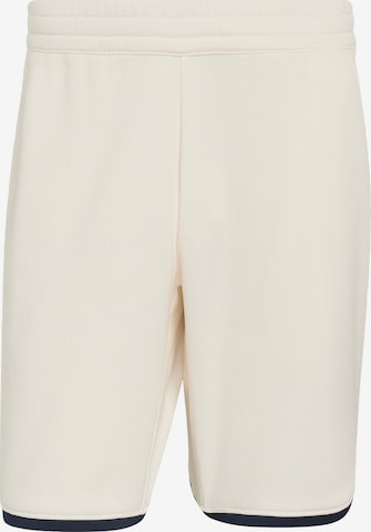 ADIDAS PERFORMANCE Sportshorts in Weiß: Vorderseite