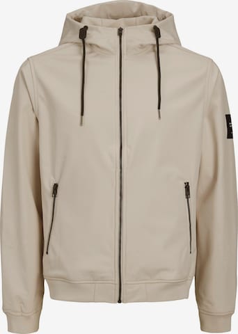 JACK & JONES Between-Season Jacket 'Basic' in Beige: front