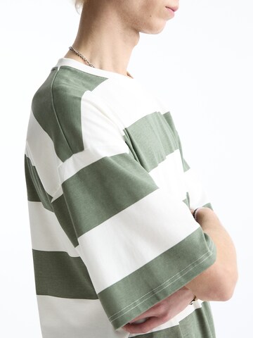 T-Shirt Pull&Bear en vert