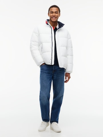 Giacca di mezza stagione 'VAIL' di Tommy Jeans in bianco