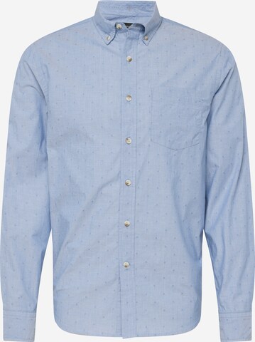 Banana Republic Regular fit Overhemd in Blauw: voorkant