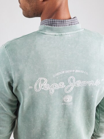 Pepe Jeans Sweatshirt 'Terrel' in Green