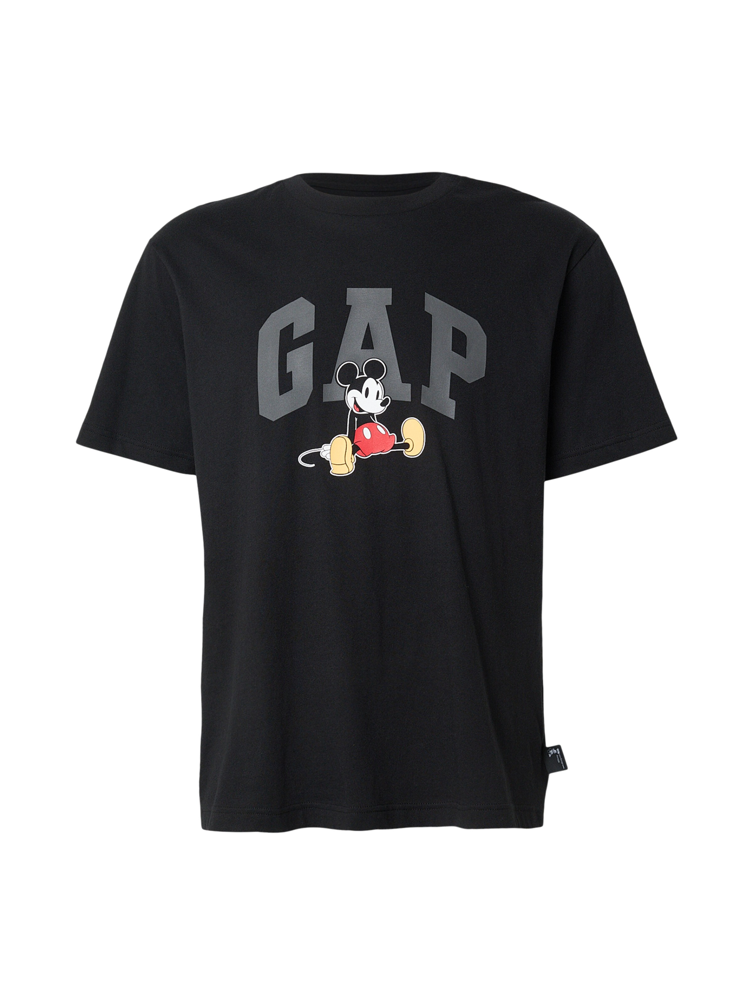 GAP T-shirt 'V-DIS X GAP FAM MOMENT' i grå / röd / svart / vit, Produktvy