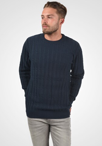 INDICODE JEANS Sweater 'Pauletta' in Blue: front