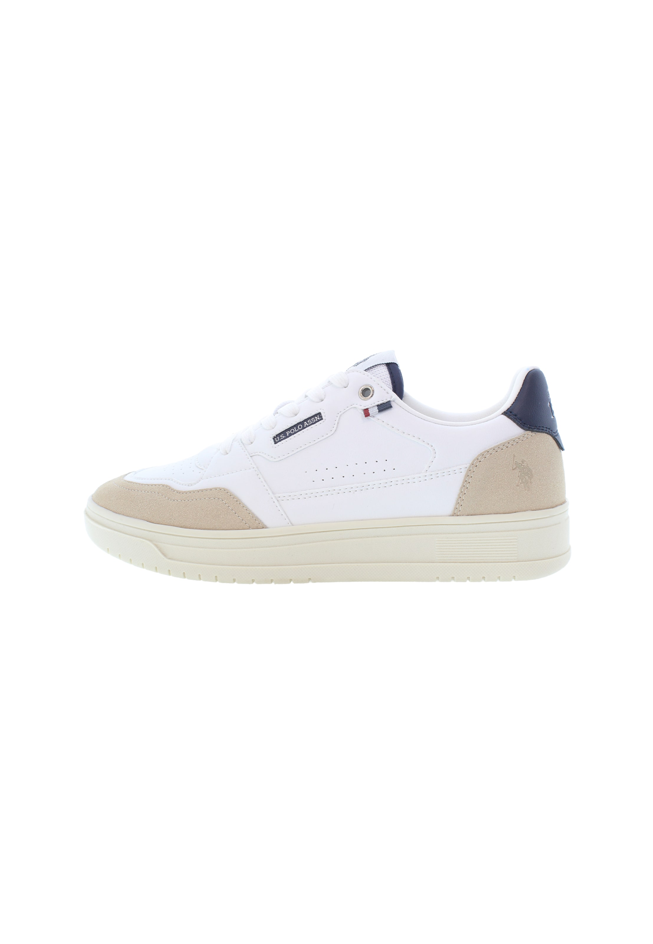 Baskets basses 'Kosmo 006' U.S. POLO ASSN. en blanc : devant