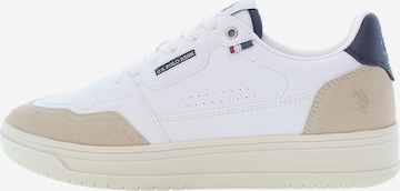 U.S. POLO ASSN. Sneakers laag 'Kosmo 006' in Wit: voorkant