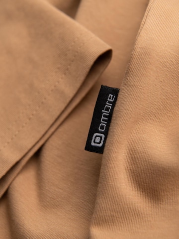 Ombre Shirt in Beige