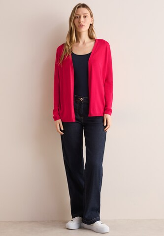 CECIL Offener Basic Cardigan in Rot