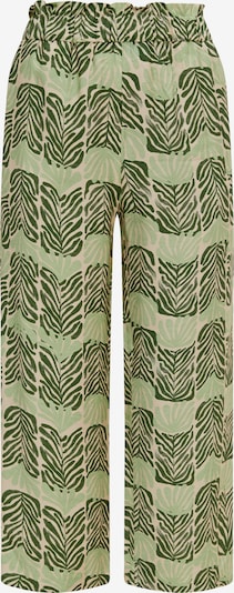 COMMA Kalhoty - b�éžová / světle zelená / tmavě zelená, Produkt