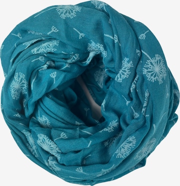 Scaldacollo 'Löwenzahn' di Kumixi in blu: frontale