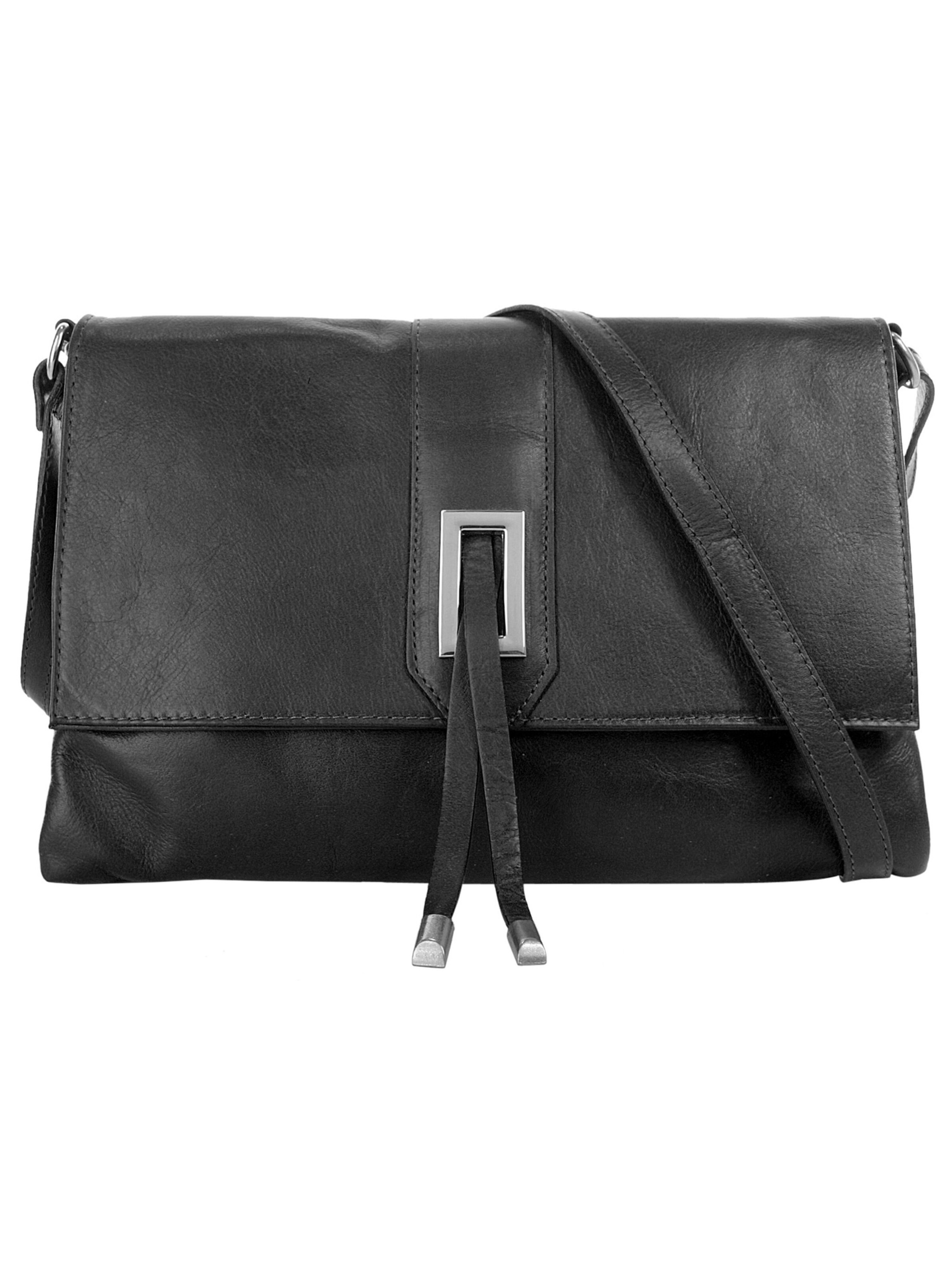 Cluty Umhängetasche‌‌‌ in Schwarz: Vorderseite