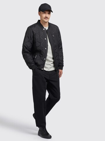 khujo Between-Season Jacket 'Carlson' in Black