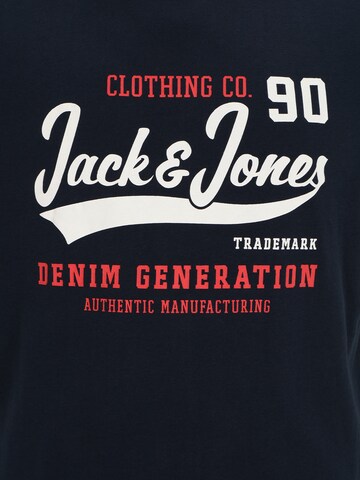 Jack & Jones Plus Majica | modra barva