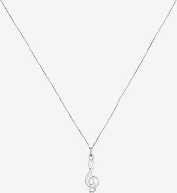 ELLI Necklace 'Notenschlüssel' in Silver