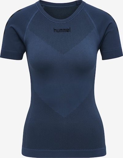 Hummel Funksjonsskjorte 'First Seamless' i marineblå / svart, Produktvisning