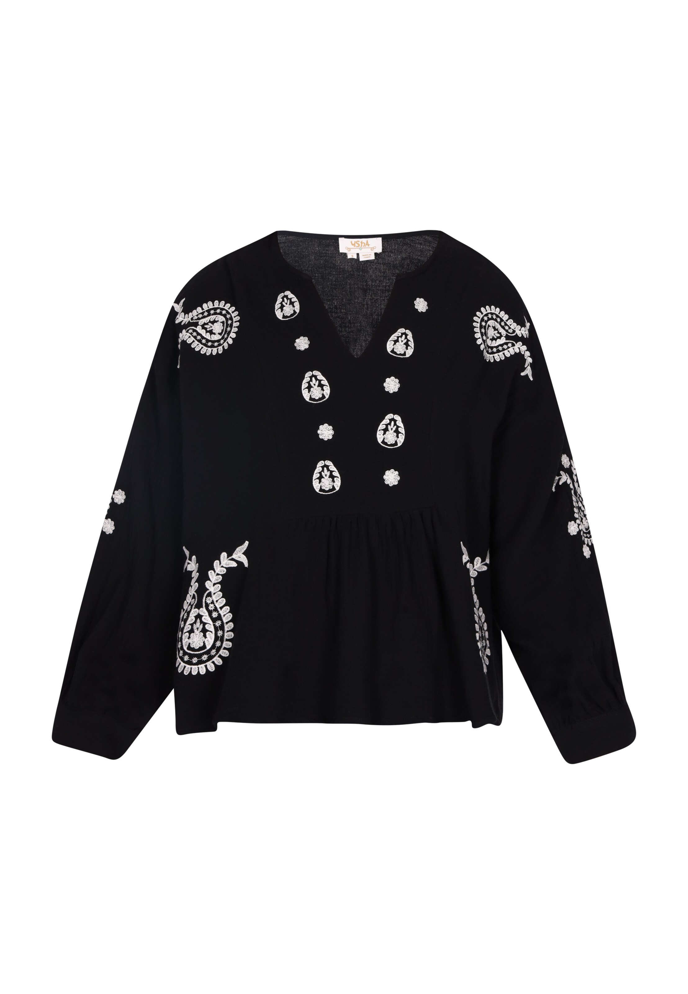 usha FESTIVAL Pluus 'Festival', värv must: eest vaates